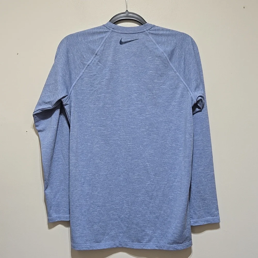 Nike Swim Men's Blue Long Sleeve Tee